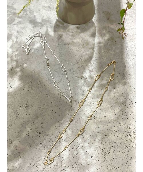 Ungrid（アングリッド）の「デザインチェーンロングネックレス（ネックレス・レディース・シルバー/ゴールド・FREE）」の5枚目の写真