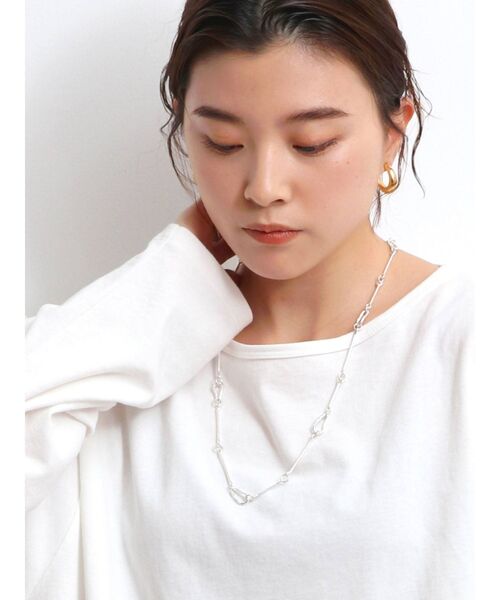 Ungrid（アングリッド）の「デザインチェーンロングネックレス（ネックレス・レディース・シルバー/ゴールド・FREE）」の7枚目の写真