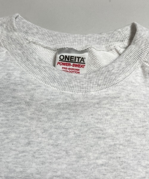 JACKROSE（ジャックローズ）の「JE-ONEITA-ヘビーウエイトクルースウェット（スウェット・メンズ・ホワイト/ブラック・M/L）」の5枚目の写真