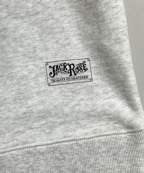 JACKROSE（ジャックローズ）の「JE-ONEITA-ヘビーウエイトクルースウェット（スウェット・メンズ・ホワイト/ブラック・M/L）」の6枚目の写真