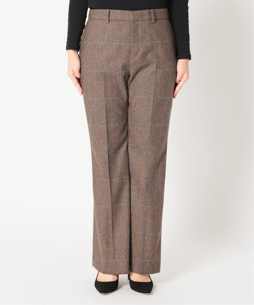 AP STUDIO(エーピーストゥディオ)の「SCENTOF FOX チェックパンツ(その他パンツ・レディース・ベージュ系その他・38/36/34)」の7枚目の写真