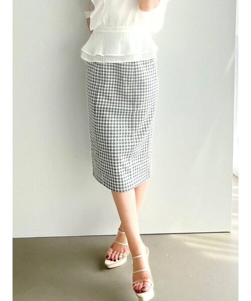 RESEXXY(リゼクシー)の「ベーシックタイトスカート(スカート・レディース・ホワイト/ブラック/ミント/その他1・SMALL/MEDIUM)」の4枚目の写真