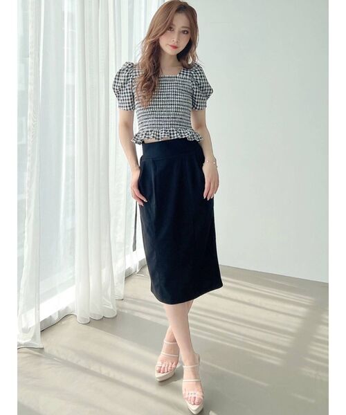 RESEXXY(リゼクシー)の「ベーシックタイトスカート(スカート・レディース・ホワイト/ブラック/ミント/その他1・SMALL/MEDIUM)」の9枚目の写真