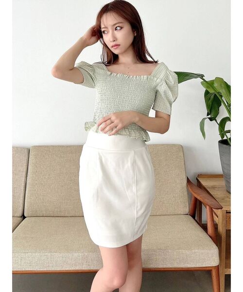 RESEXXY(リゼクシー)の「ベーシックタイトスカート(スカート・レディース・ホワイト/ブラック/ミント/その他1・SMALL/MEDIUM)」の12枚目の写真