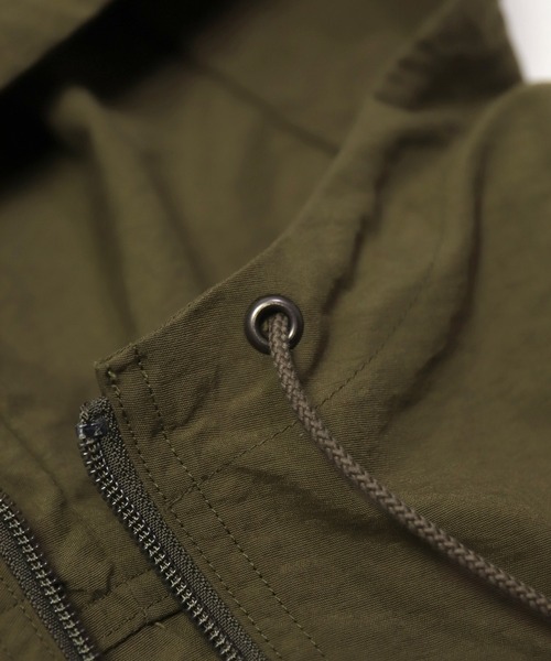 D.M.G.（ドミンゴ）の「[D.M.G / ディーエムジー] スタナータッサー 　ジップブルゾンパーカー（ブルゾン・レディース・オリーブ/ブラック・3/2）」の14枚目の写真