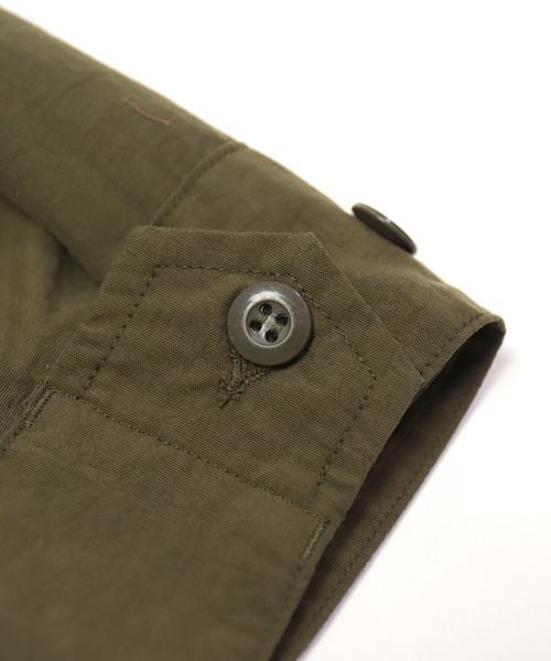 D.M.G.（ドミンゴ）の「[D.M.G / ディーエムジー] スタナータッサー 　ジップブルゾンパーカー（ブルゾン・レディース・オリーブ/ブラック・3/2）」の10枚目の写真