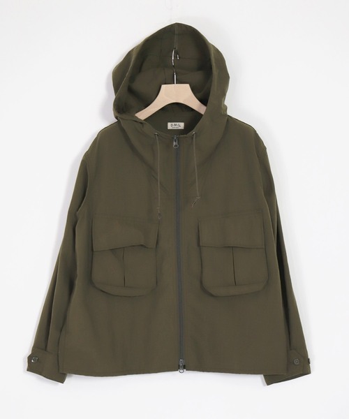 D.M.G.（ドミンゴ）の「[D.M.G / ディーエムジー] スタナータッサー 　ジップブルゾンパーカー（ブルゾン・レディース・オリーブ/ブラック・3/2）」の8枚目の写真