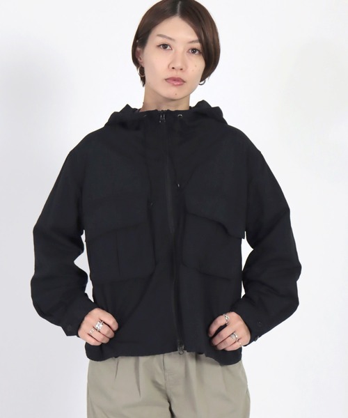 D.M.G.（ドミンゴ）の「[D.M.G / ディーエムジー] スタナータッサー 　ジップブルゾンパーカー（ブルゾン・レディース・オリーブ/ブラック・3/2）」の22枚目の写真