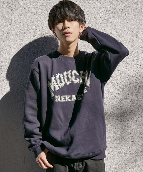 JUNRED(ジュンレッド)の「【男子くろーぜっと。× JUNRed】コラボスウェット(スウェット・メンズ・ホワイト/ブラック/ネイビー・S/M/L)」の3枚目の写真