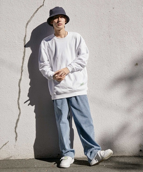 JUNRED(ジュンレッド)の「【男子くろーぜっと。× JUNRed】コラボスウェット(スウェット・メンズ・ホワイト/ブラック/ネイビー・S/M/L)」の7枚目の写真