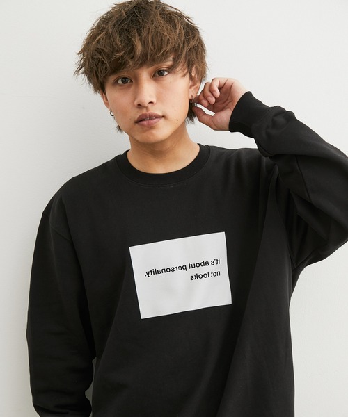 JUNRED(ジュンレッド)の「【男子くろーぜっと。× JUNRed】コラボスウェット(スウェット・メンズ・ホワイト/ブラック/ネイビー・S/M/L)」の22枚目の写真