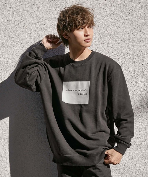 JUNRED(ジュンレッド)の「【男子くろーぜっと。× JUNRed】コラボスウェット(スウェット・メンズ・ホワイト/ブラック/ネイビー・S/M/L)」の9枚目の写真