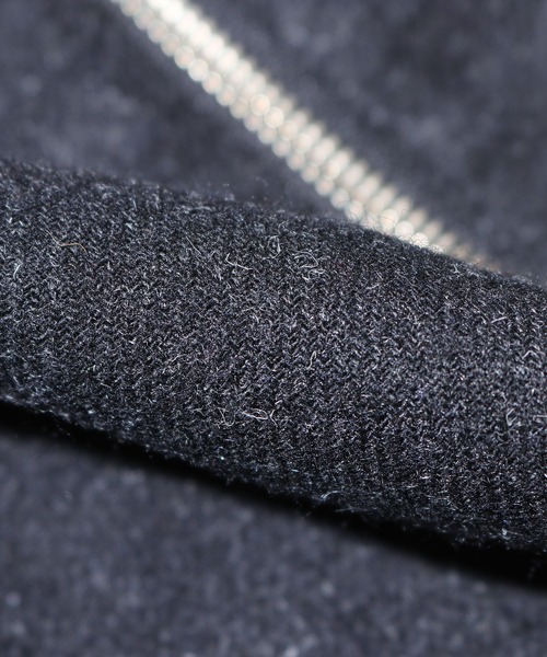 FIVE BROTHER(ファイブブラザー)の「FIVE BROTHER/ファイブブラザー WOOL ZIP WORK JACKET ジップジャケット ウール ライトアウター アメカジ(ブルゾン・メンズ・グレー/チャコールグレー・L/M)」の8枚目の写真