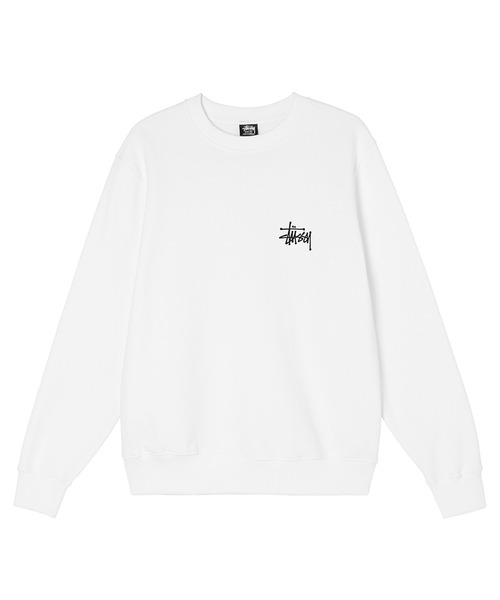 【STUSSY】ステューシー BASIC STUSSY CREW スウェット STUSSY（ステューシー）の「STUSSY (ステューシー) BASIC STUSSY