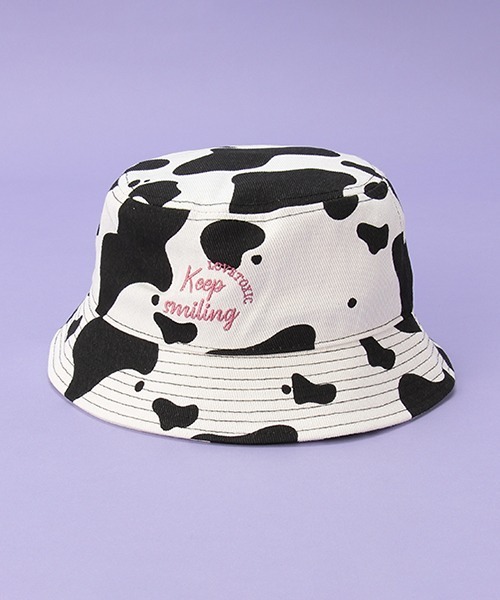 LOVETOXIC（ラブトキシック）の「ツイルバケットハット（ハット・キッズ・ブラック/ピンク/アイボリー/マルチ/ホワイト・FREE）」の5枚目の写真