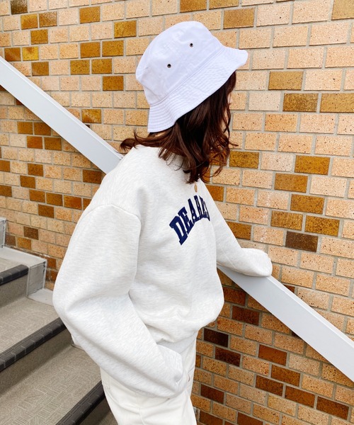 newhattan(ニューハッタン)の「【newhattan】バケットハット(ハット・レディース・ホワイト/ブラック/ネイビー/オリーブ/カーキ/アイボリー/スミクロ・M/L)」の13枚目の写真