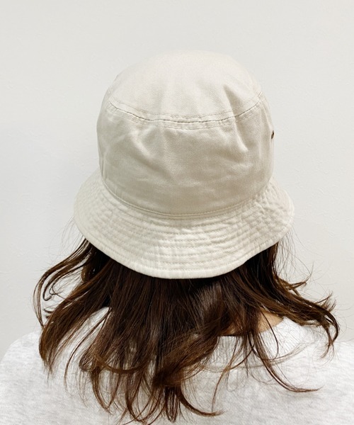 newhattan(ニューハッタン)の「【newhattan】バケットハット(ハット・レディース・ホワイト/ブラック/ネイビー/オリーブ/カーキ/アイボリー/スミクロ・M/L)」の17枚目の写真