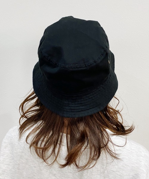 newhattan(ニューハッタン)の「【newhattan】バケットハット(ハット・レディース・ホワイト/ブラック/ネイビー/オリーブ/カーキ/アイボリー/スミクロ・M/L)」の21枚目の写真