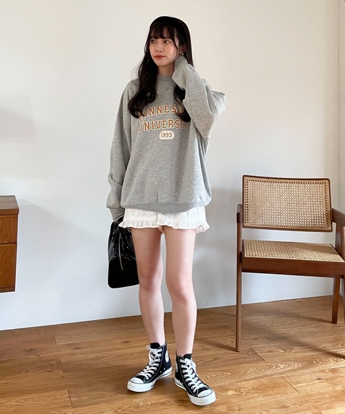 EPIMI E'PIMMY(エピミエピミー)の「〈Set upにも〉コットンレースショートパンツ(その他パンツ・レディース・ベージュ/ブラック/オフホワイト・MEDIUM)」の5枚目の写真