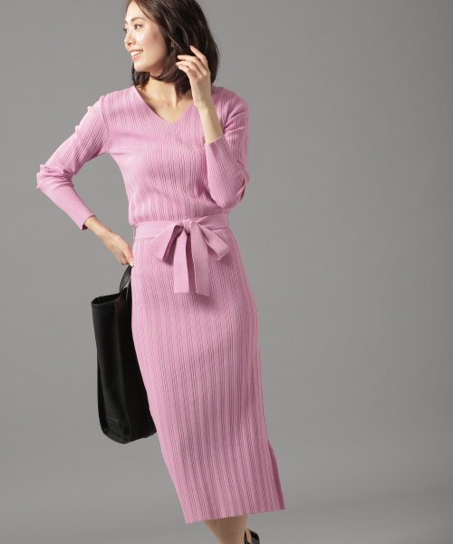 セール ブランド古着 ニットワンピース ワンピース Andemiu アンデミュウ のファッション通販 Zozoused