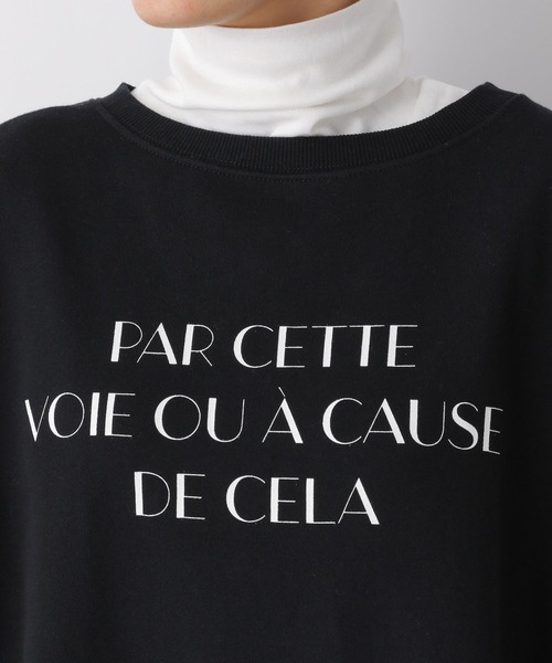 LEPSIM(レプシィム)の「アソート裏毛ロゴプルオーバー 261192(スウェット・レディース・ブラック/ブルー/オフホワイト・FREE)」の19枚目の写真