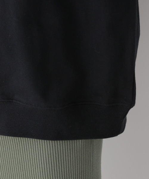 LEPSIM(レプシィム)の「アソート裏毛ロゴプルオーバー 261192(スウェット・レディース・ブラック/ブルー/オフホワイト・FREE)」の6枚目の写真