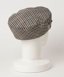 カシラ　CA4LA PLAID BERET 9　ビットベレー帽　ブラック カシラ CA4LA PLAID BERET 9 ビットベレー帽 ブラック - メルカリ