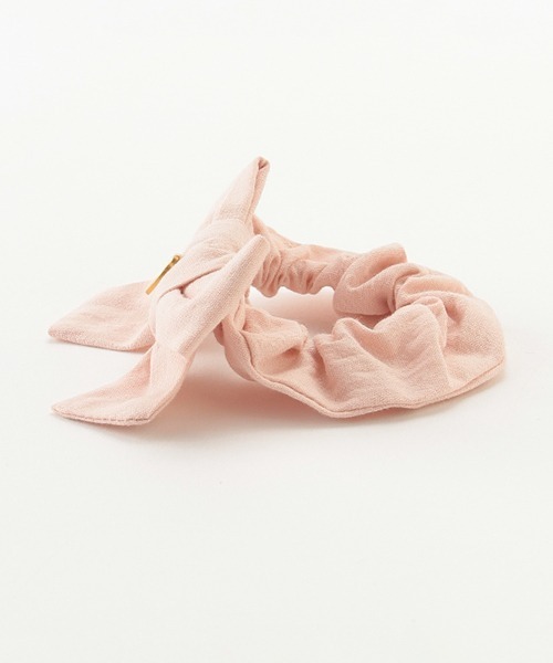 petit main(プティマイン)の「BIGリボンシュシュ(シュシュ・キッズ・ライトグリーン/ラベンダー/ライトピンク・FREE)」の6枚目の写真