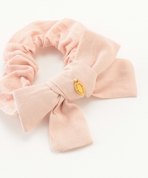 petit main(プティマイン)の「BIGリボンシュシュ(シュシュ・キッズ・ライトグリーン/ラベンダー/ライトピンク・FREE)」の5枚目の写真