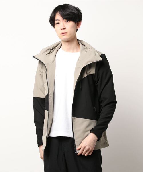 semantic design（セマンティックデザイン）の「セマンティックデザイン アクティブストレッチ フーデットアウター（マウンテンパーカー・メンズ・グレー系その他2/ベージュ・S/MEDIUM/LARGE/X-LARGE）」の21枚目の写真