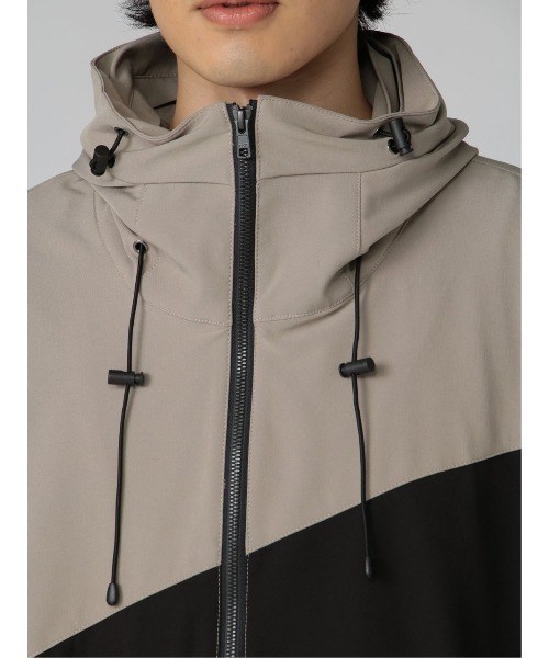 semantic design（セマンティックデザイン）の「セマンティックデザイン アクティブストレッチ フーデットアウター（マウンテンパーカー・メンズ・グレー系その他2/ベージュ・S/MEDIUM/LARGE/X-LARGE）」の19枚目の写真
