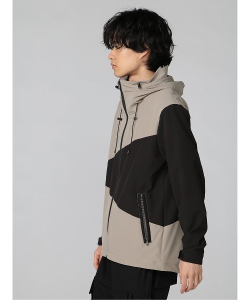semantic design（セマンティックデザイン）の「セマンティックデザイン アクティブストレッチ フーデットアウター（マウンテンパーカー・メンズ・グレー系その他2/ベージュ・S/MEDIUM/LARGE/X-LARGE）」の13枚目の写真