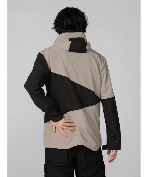 semantic design（セマンティックデザイン）の「セマンティックデザイン アクティブストレッチ フーデットアウター（マウンテンパーカー・メンズ・グレー系その他2/ベージュ・S/MEDIUM/LARGE/X-LARGE）」の12枚目の写真