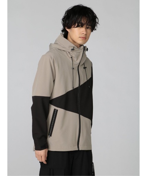 semantic design（セマンティックデザイン）の「セマンティックデザイン アクティブストレッチ フーデットアウター（マウンテンパーカー・メンズ・グレー系その他2/ベージュ・S/MEDIUM/LARGE/X-LARGE）」の11枚目の写真