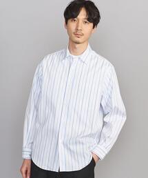 BEAUTY&YOUTH UNITED ARROWS | BY 70/2 ブロード ストライプ フォルム テーパードシャツ(シャツ/ブラウス)