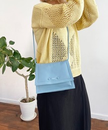 BEAURE ヴュレ カウレザー ボンディング フラップ ショルダーバッグ