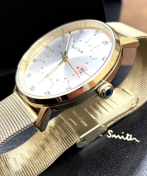 Paul Smith（ポールスミス）の「Paul Smith/ポールスミス Gauge ゲージ 腕時計 ウォッチ（アナログ腕時計・メンズ・シャンパン・ONE SIZE）」の8枚目の写真