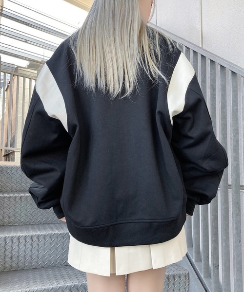 Figments（フィグメンツ）の「コットンスタジャン（スタジャン・レディース・ブラック・FREE）」の2枚目の写真