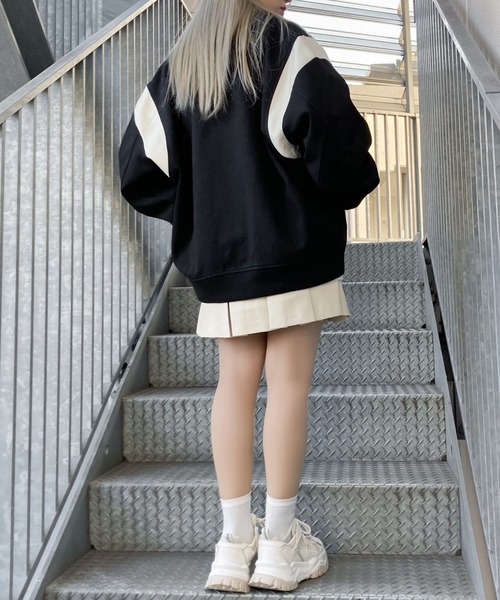 Figments（フィグメンツ）の「コットンスタジャン（スタジャン・レディース・ブラック・FREE）」の3枚目の写真