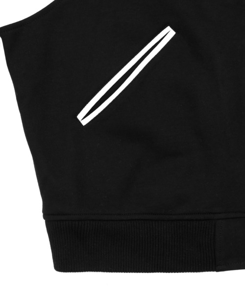 Figments（フィグメンツ）の「コットンスタジャン（スタジャン・レディース・ブラック・FREE）」の7枚目の写真