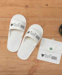 WEEKEND(ER)（ウィークエンダー）の「WEEKEND（ER）COTTON RIPSTOP MIL.ROOM SLIDE スリッパ（ルームシューズ/スリッパ・キッズ）」