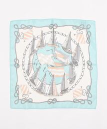 Te chichi TERRASSE | シアーマリン柄スカーフ(バンダナ/スカーフ)