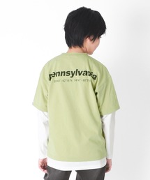 GLAZOS | 【セットアイテム】OE天竺・ドロップショルダー半袖Tシャツ＋長袖Tシャツセット(Tシャツ/カットソー)