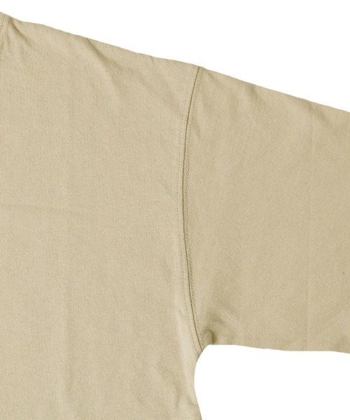 GLAZOS(グラソス)の「【セットアイテム】OE天竺・ドロップショルダー半袖Tシャツ+長袖Tシャツセット(Tシャツ/カットソー・キッズ・パープル/ライム/ベージュ系その他・160cm/170cm/140cm/130cm/150cm)」の21枚目の写真