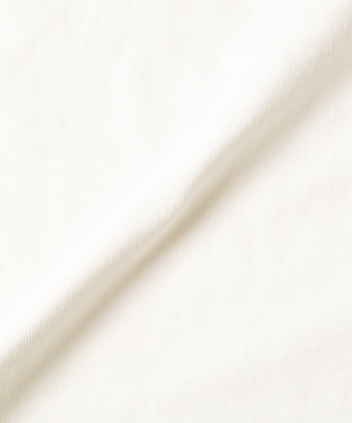 GLAZOS(グラソス)の「【セットアイテム】OE天竺・ドロップショルダー半袖Tシャツ+長袖Tシャツセット(Tシャツ/カットソー・キッズ・パープル/ライム/ベージュ系その他・160cm/170cm/140cm/130cm/150cm)」の7枚目の写真