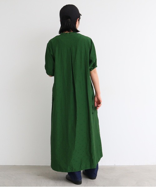 yuni（ユニ ）の「コットンキュプラ dot embroidaly drawstrings