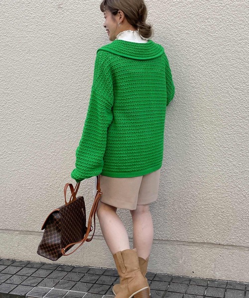 w closet（ダブルクローゼット）の「ピンタックショートパンツ（その他パンツ・レディース・ブラック/ブルー/ライトベージュ・FREE）」の5枚目の写真