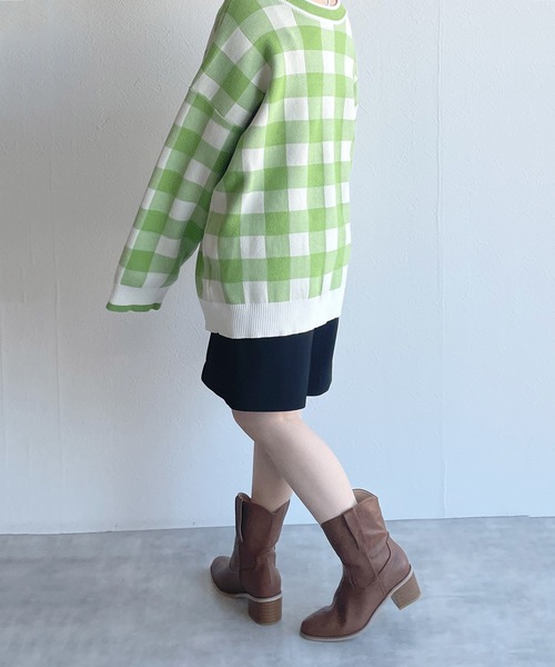 w closet（ダブルクローゼット）の「ピンタックショートパンツ（その他パンツ・レディース・ブラック/ブルー/ライトベージュ・FREE）」の17枚目の写真