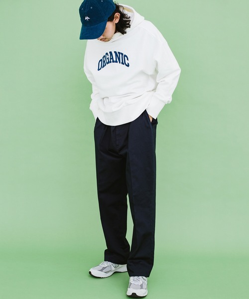 haco!（ハコ）の「かっこつけたいときも普段にも！ＰＢＰオーガニックコットン　１本あると便利な定番パンツ（ユニセックス）（その他パンツ・レディース・ダークネイビー・1/2/3）」の15枚目の写真