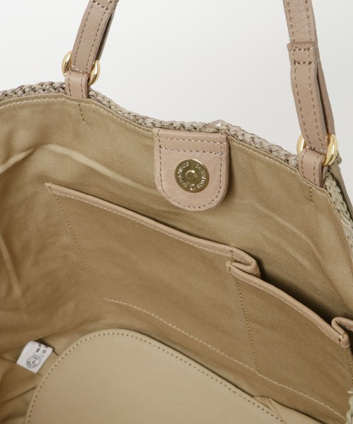 VIOLAd'ORO(ヴィオラドーロ)の「VIOLA d’ORO SANDRO V-8481(ショルダーバッグ・レディース・ブラウン/ナチュラル・ONE)」の8枚目の写真